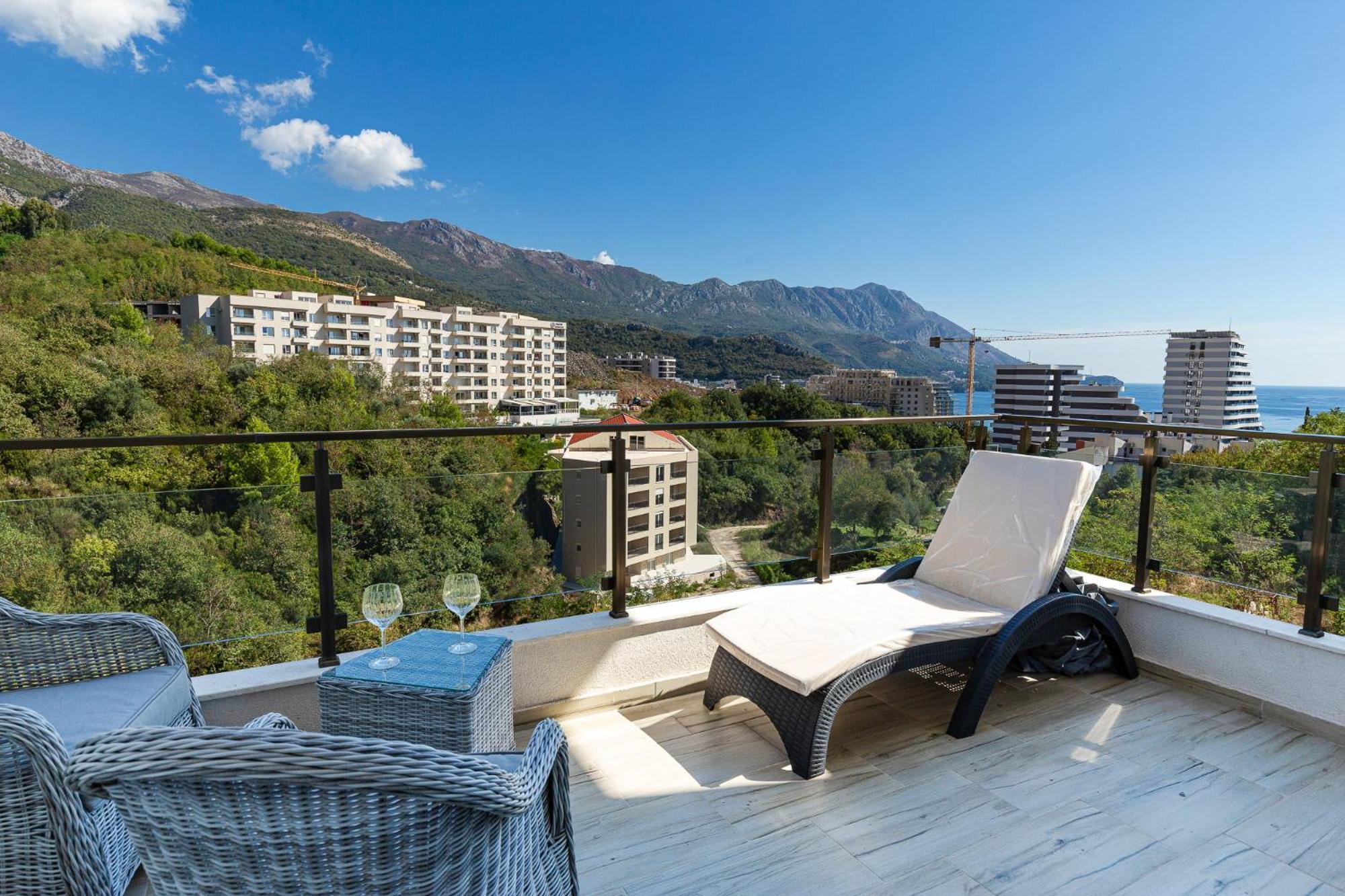 Sunny Side Wellness Resort & Spa Budva Kültér fotó